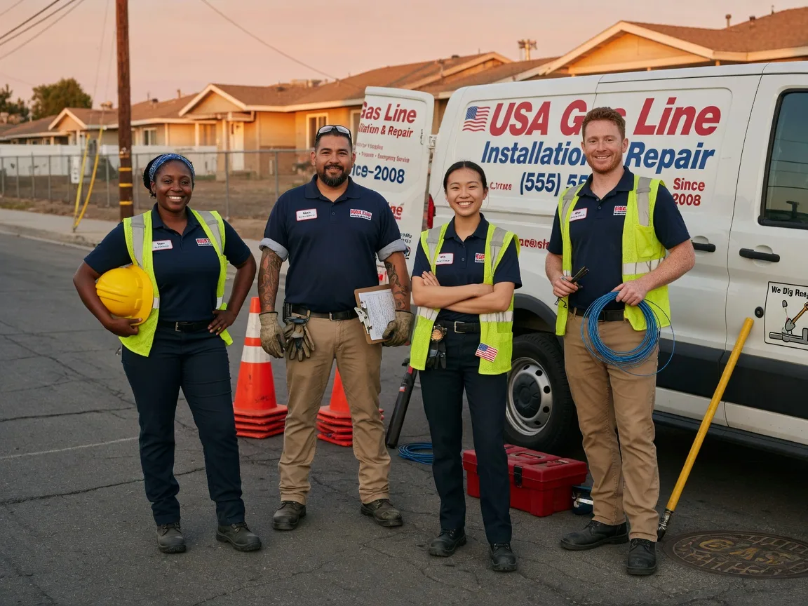 Gas Line Installation company in Albany, IN